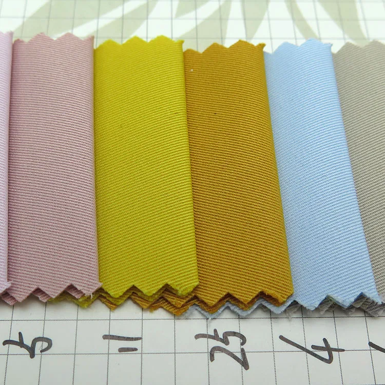 
Оптовая продажа, плетеная саржевая ткань, имитация хлопка, двусторонняя наклонная 100% полиэфирная ткань для топов, уличной одежды, пуховиков и т. д. 