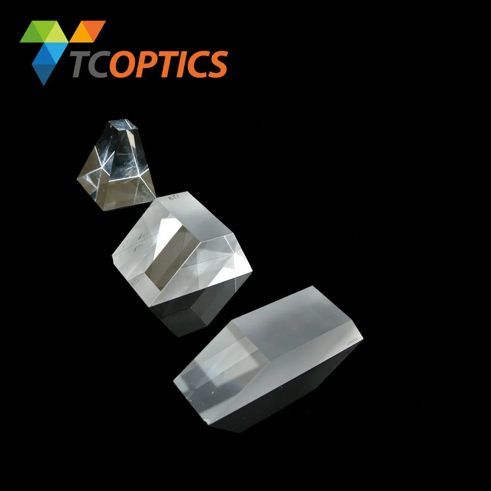 custom-made optical glass fused silica trapezoid dove prism for