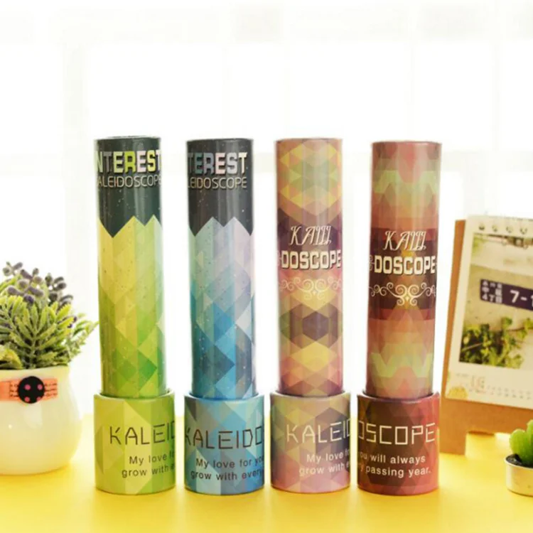 Заводская оптовая продажа, забавный детский телескоп, Классические игрушки красочного мира, 3D Калейдоскоп