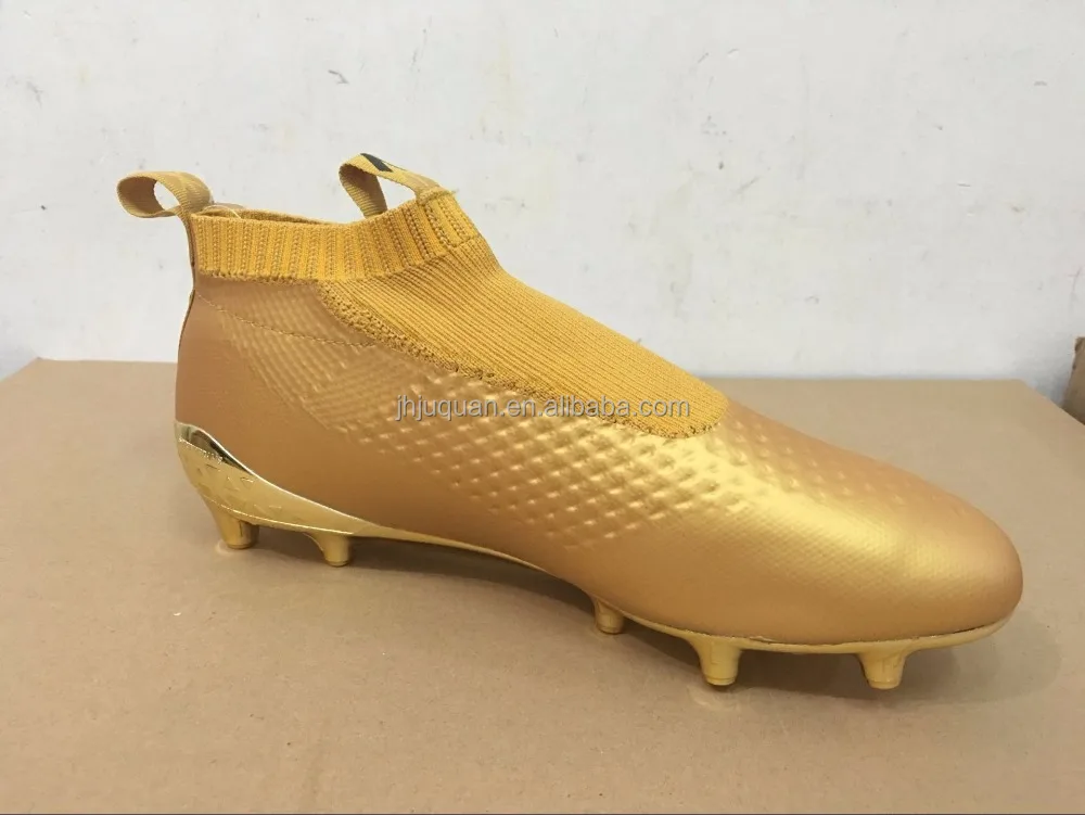 gold shoes football