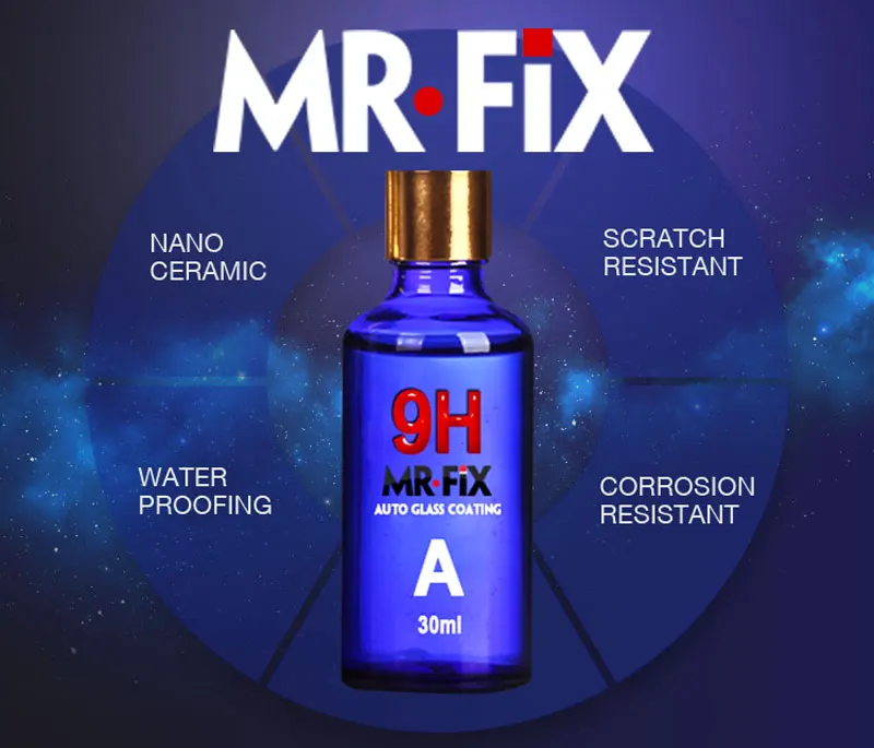 
 Телевизор торговый MR-FIX с уровнем твердости 9H Авто КЕРАМИКА ПОКРЫТИЕ автомобильной технология нанесения нанометрового Кристальное покрытие пленка  