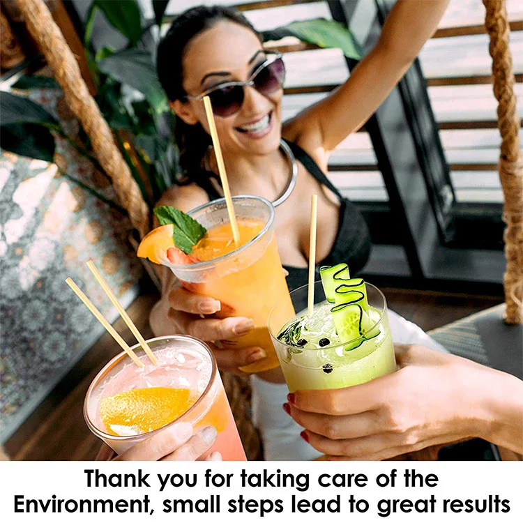 Натуральные соломинки для питья, экологически чистые, экологически чистые, оптовая продажа, биоразлагаемые одноразовые соломинки для пшеницы