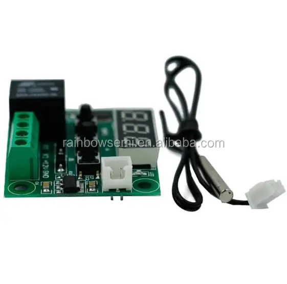 W1209 DC 12V Thermostat Temperaturregelung Schalter Regler Thermometer &Case