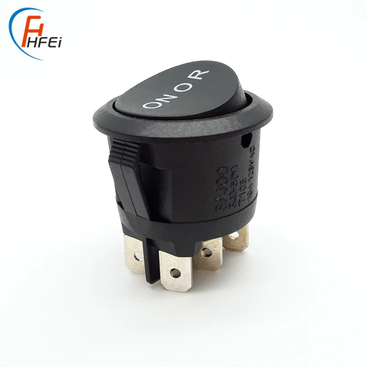 Pack De 4 Interruptores De Llave Redondo 12V ON/OFF - Metal, 12mm, Precableado, Para Bloqueo Y Arranque