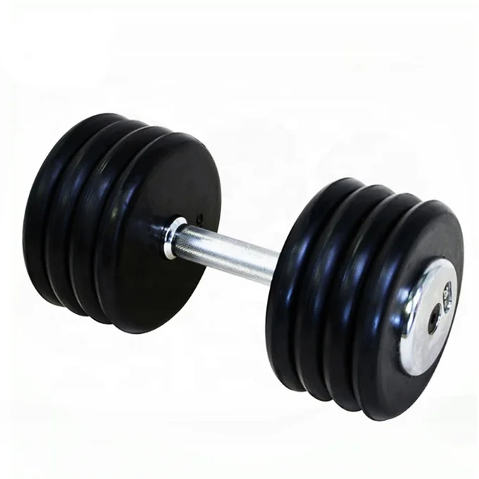 Ijveraar Zorgvuldig lezen knop Adjustable Pro Style Rubber Dumbbell Set With Chrome End - Buy Commercial Dumbbell  Set,20kg Black Paint Dumbbell Set,Cast Iron With Paint Weight Lifting Plate  Product on Alibaba.com