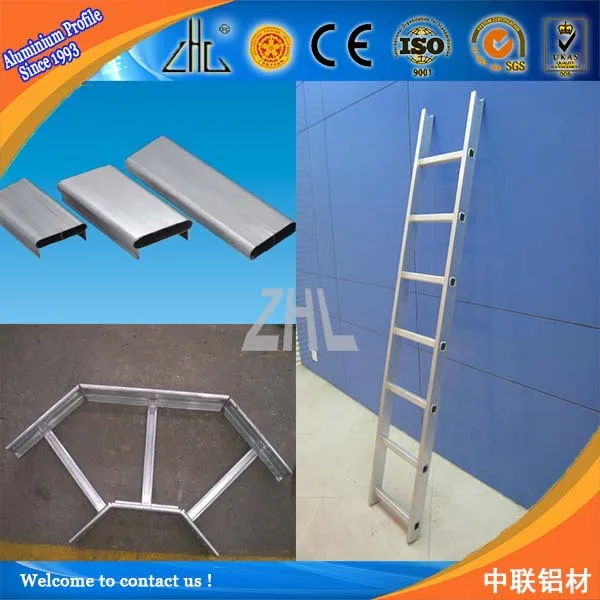 Лидер продаж! Алюминиевый профиль 6063 Китай алюминиевые части лестницы oem