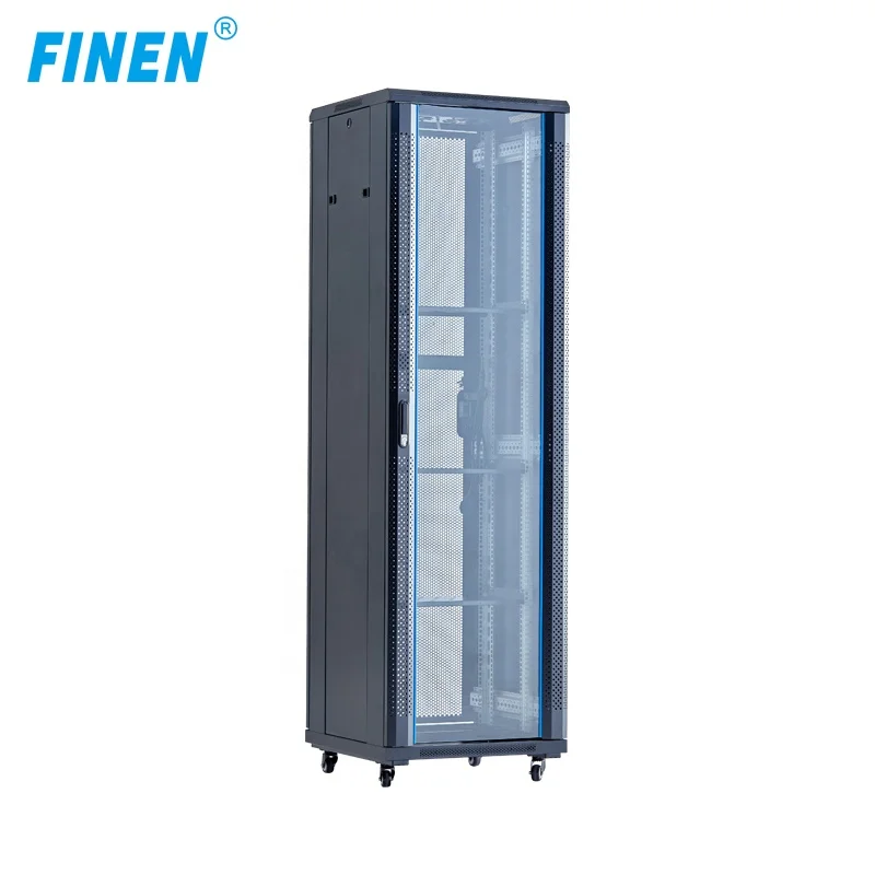 19 дюймов 27u 22u 24u 42U 47U напольные стойки из Finen Заводская продукция от производителей по низким ценам