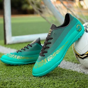 2023 New Factory Direct Football Shoes Men's Low-cut AG Nail Artificial Grass Spikes Children's Training Football Boots