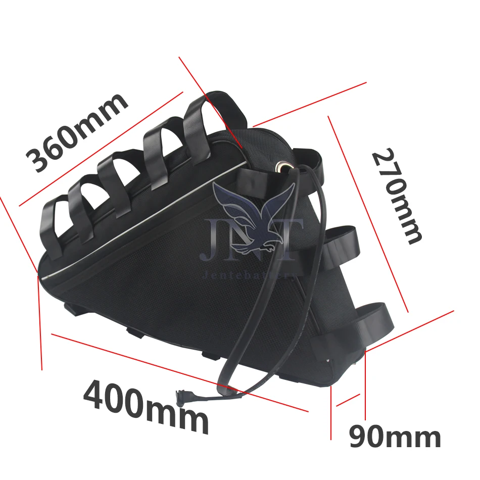 Высококачественная трубка для электровелосипеда 72 В, треугольная аккумуляторная батарея 20AH 30AH 40AH 50AH литиевая батарея