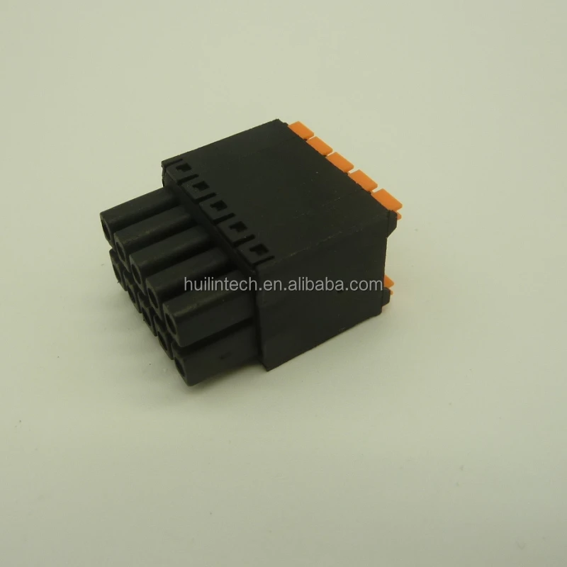 Wire Connector Insulated Screwless Pluggable Spring Terminal Block