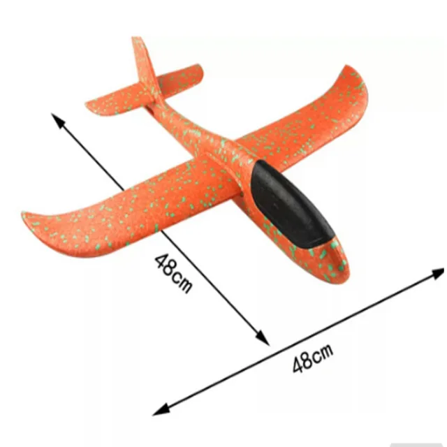 Hand Throw Airplane EPP Foam Fly Glider Inertia Planes Model Outdoor Fun Toys 