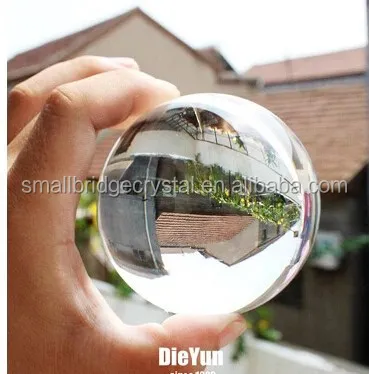 High clear K9 Decorative 80mm 100mm Crystal ball