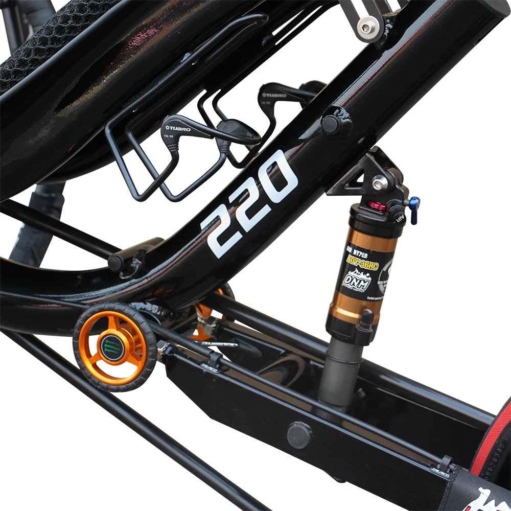 TrikExplor アウトドアスポーツ 26インチ リクライニングバイク