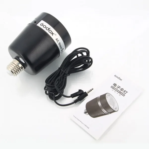 Godox SY3000 Photo Studio Strobe Light E27 Screw AC Slave Flash Strobe Bulb 220V 110V