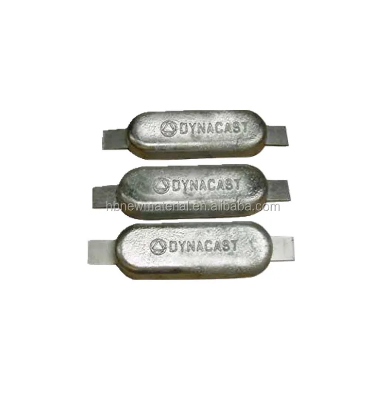 Zinc Anodes for Ships Zinc Hull Anode for Ships Boat Zinc Anode