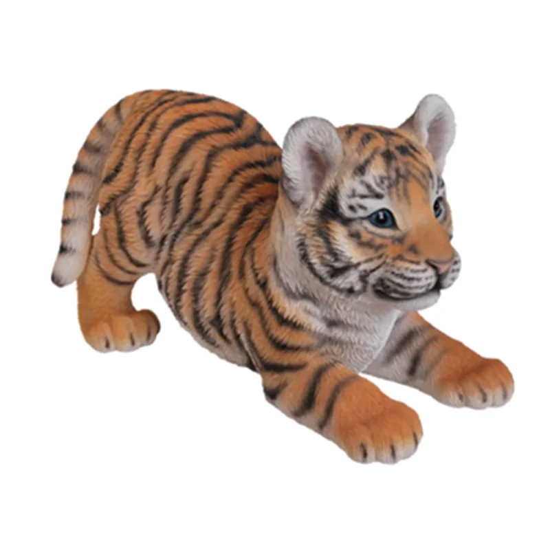 AAA Brand Realistic Rubber Bengal Tiger Mother Father Baby Cubs Figures