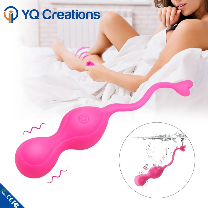 10 Speeds Remote Control Anus Kegel Ball USB Charged Waterproof Sperm Shaped Silicone Vibrator Eggs Sex Toys Sex Play
