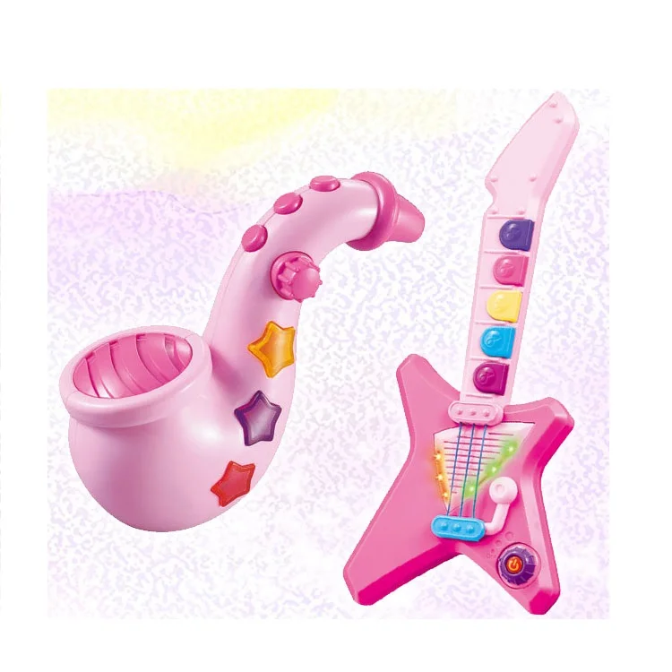 guitar pink toys