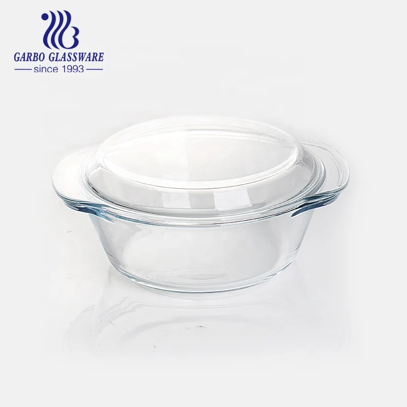 Pyrex Glass Casserole Heat, Cold Shock Proof GB13G13235