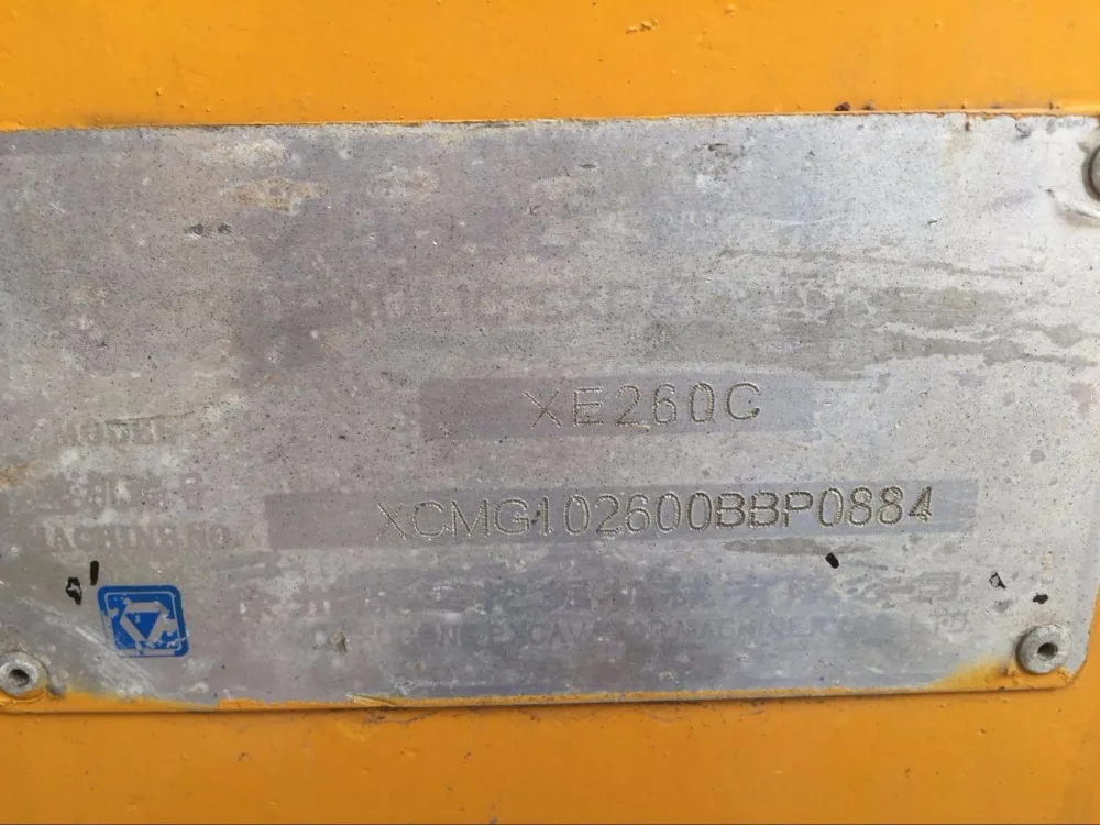 
Официальный производитель xcmg XE260C б/у гидравлический экскаватор б/у 