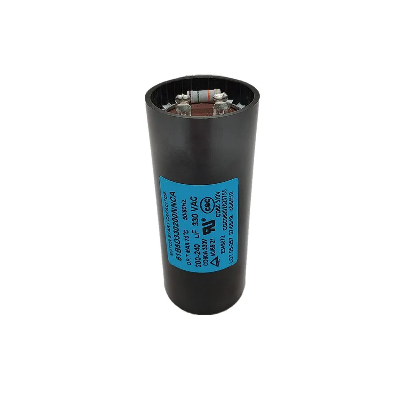Condensatore Di Avviamento Motore 400uF CD60 - Per Condizionatori, Compressori, 250V AC, 50/60Hz