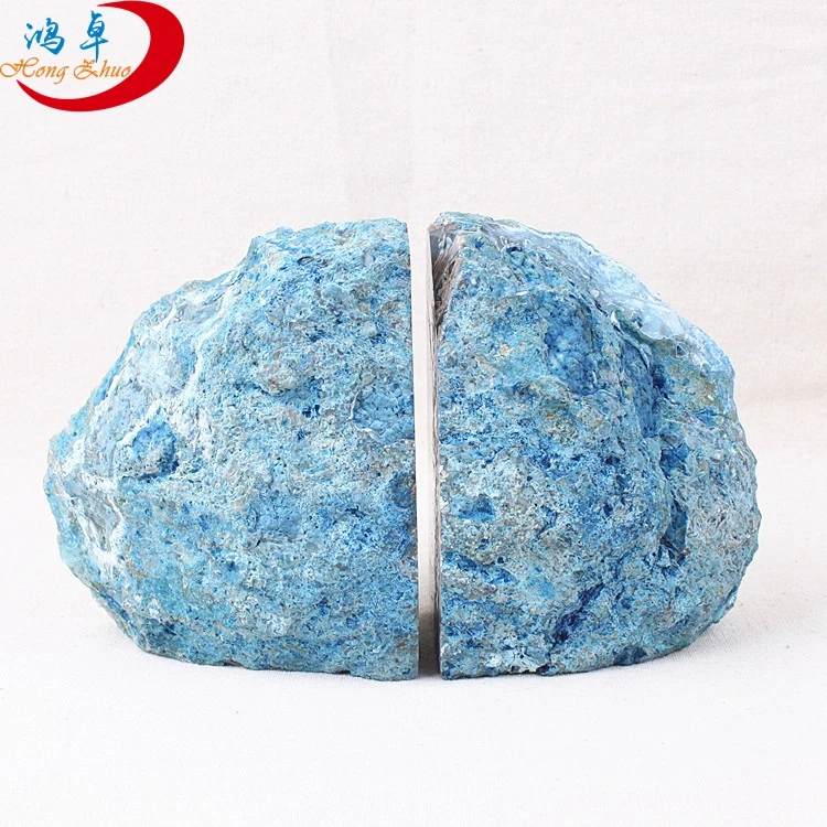 
Индивидуальная профессиональная хорошая цена на книжный камень с кристаллом кварца, Белый Агат 