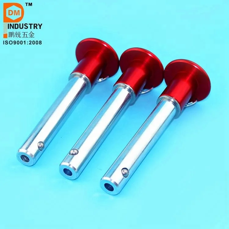 Aluminium Handle Push Button Quick Release Pin