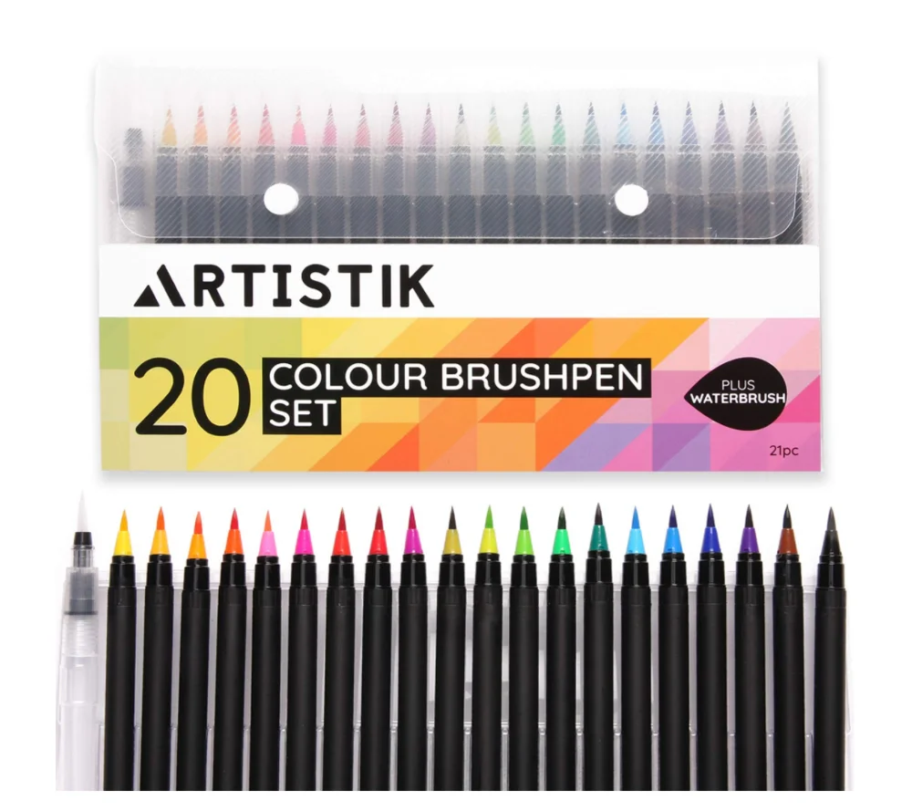 best watercolor brush pens