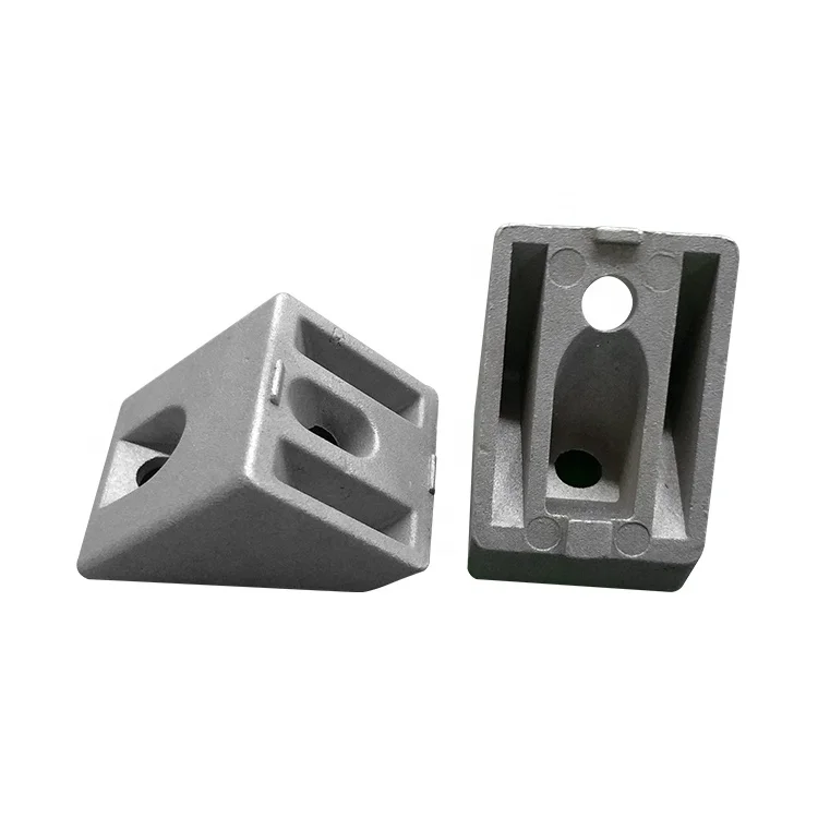 Set Di 20 Staffe Angolari In Alluminio 90° - Giunti A L 39x39x35mm Per Profili 4040/4080, Con Viti E Dadi Martello