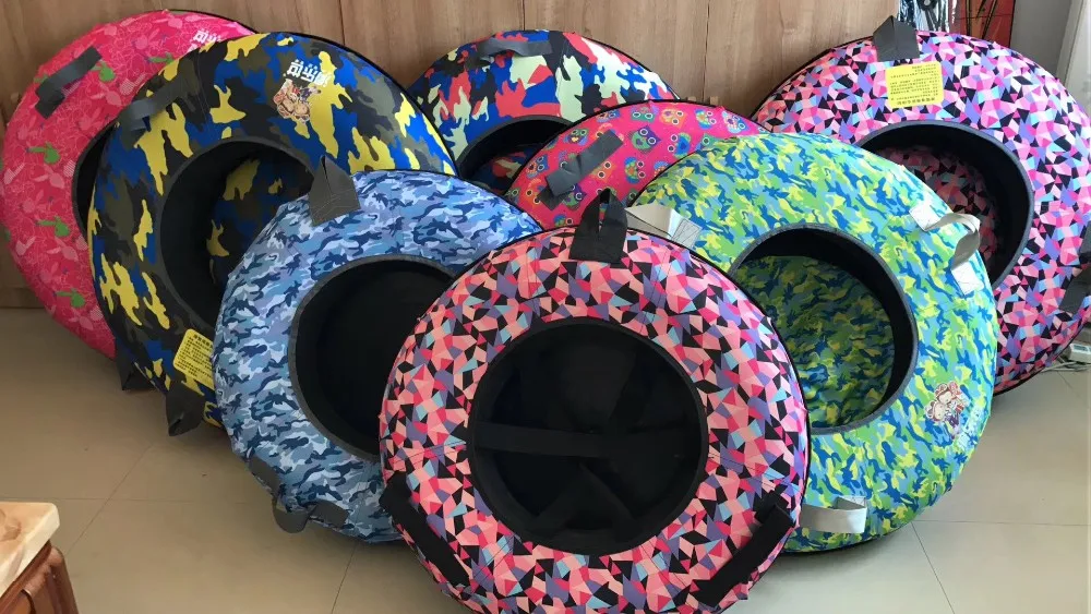 Wholesale Custom Snow Sleds Inflatable Snow Tube No nā mākua