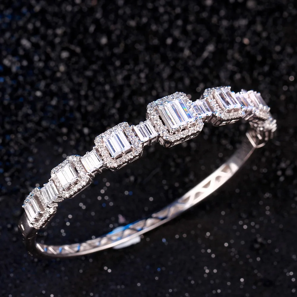 925 Silver Jewelry Germany Handmade Bangles for Lady Bracelet 925 Silver Bracelet Jewelry