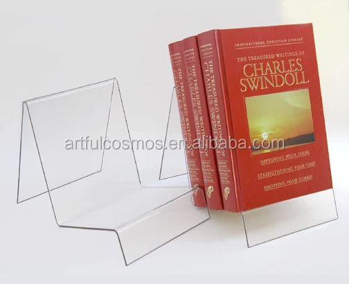 2026 New Artfulcosmos New Elegant Clear Acrylic Laser Cut Book Display ...