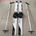 Brand Adult Snow Skis Glass Fiber Sled Cross country Skis 160cm 10cm XQ08