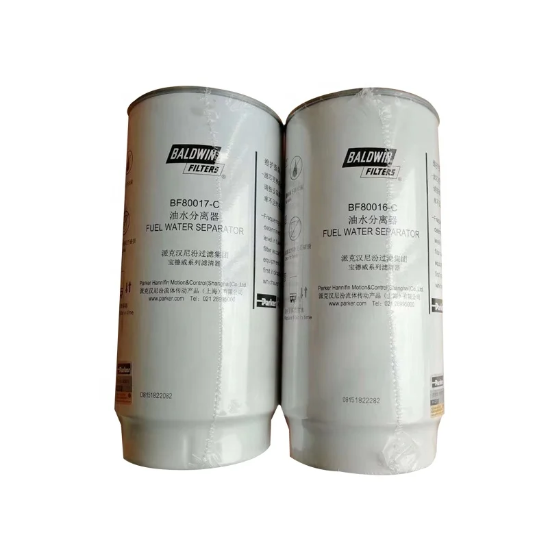 10 micron H4110210901A0/Genuine Baldwin BF80017 diesel fuel filter 