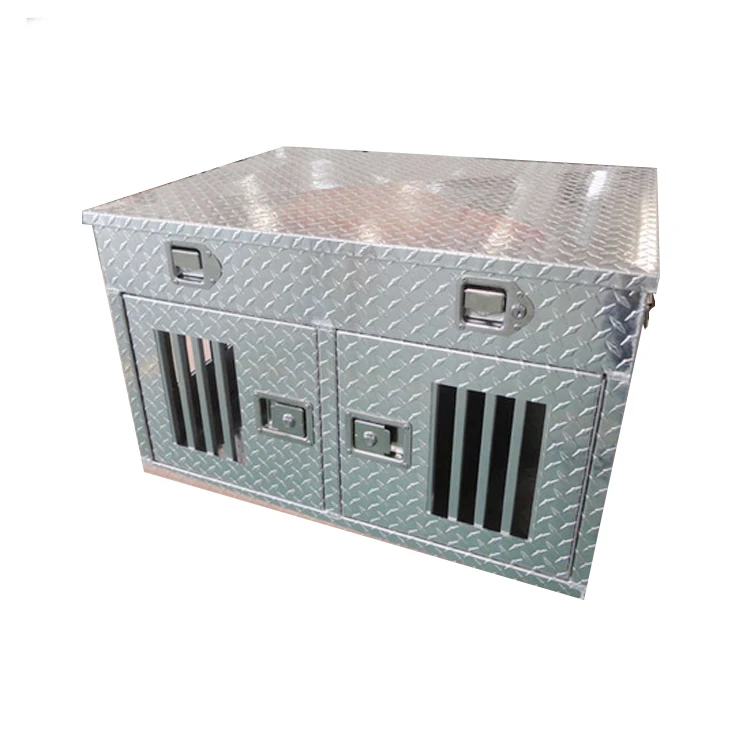 UTE/UTV Top Storage Hunting Aluminum Dog Box