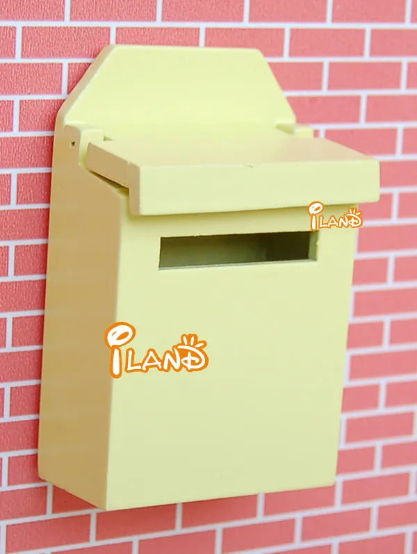 Миниатюры Iland, миниатюрный кукольный домик, миниатюрная коробка для писем, миниатюрный почтовый ящик, Сказочная картина, украшение для сцены OA021H