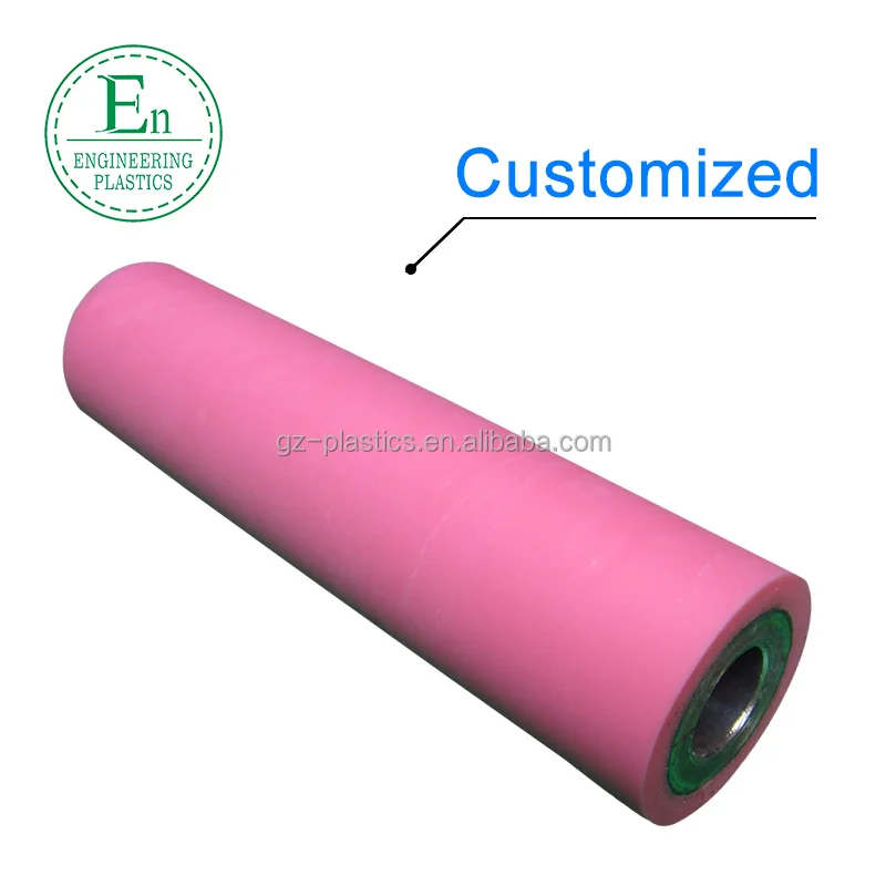 High Load Capacity Pinch Rubber Rollers Wear Resistant Hard Rubber Roller Polyurethane Roller with Cutting Processing Service