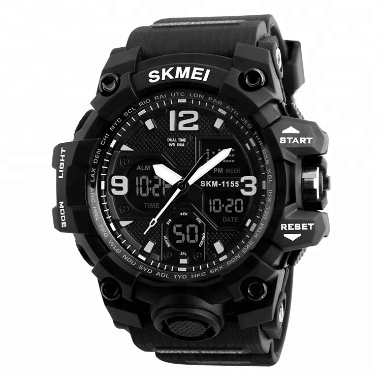 Skmei 1155B Analog Digital Watch Popular Outdoor Sport Watch