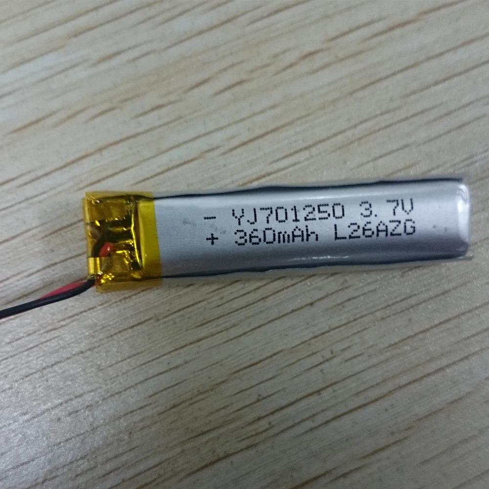 7mm 12mm 50mm 360mah Lipo Battery 701250 Buy 360mah Battery 3 7v 360mah Battery Li Ion Battery 3 7v 360mah Product On Alibaba Com