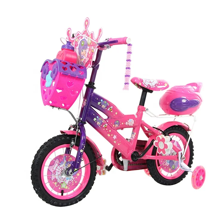 16 Inch Purple Color Cartoon Kids Ride On Bikes For Russian Bicycle - Buy  Kids Ride On Bike,Russian Bicycle,Children Baby Girl Cycle Product on  