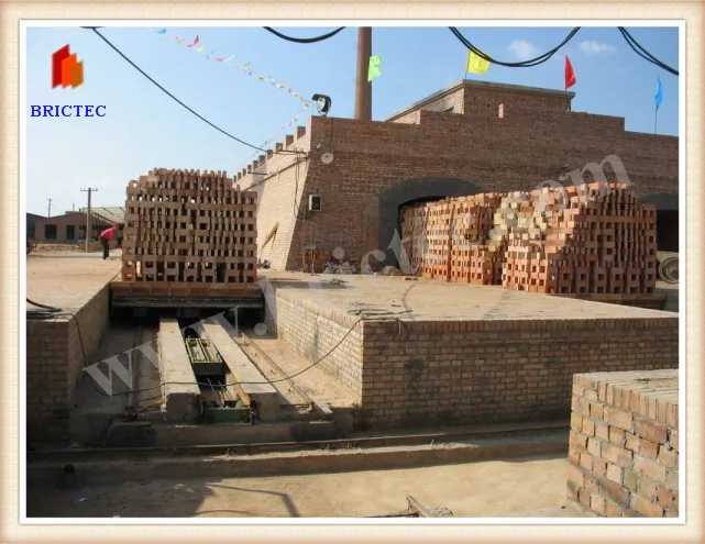 BRICTEC Customized Clay Brick Making Tunnel Kiln