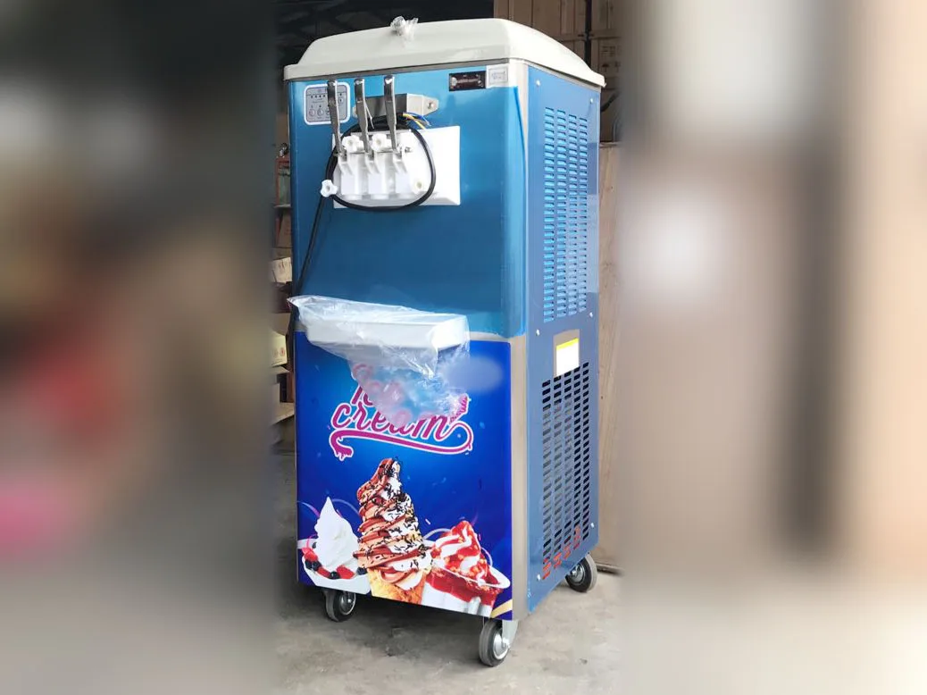 Высокоэффективная машина для производства мягкого мороженого 25 кг в час