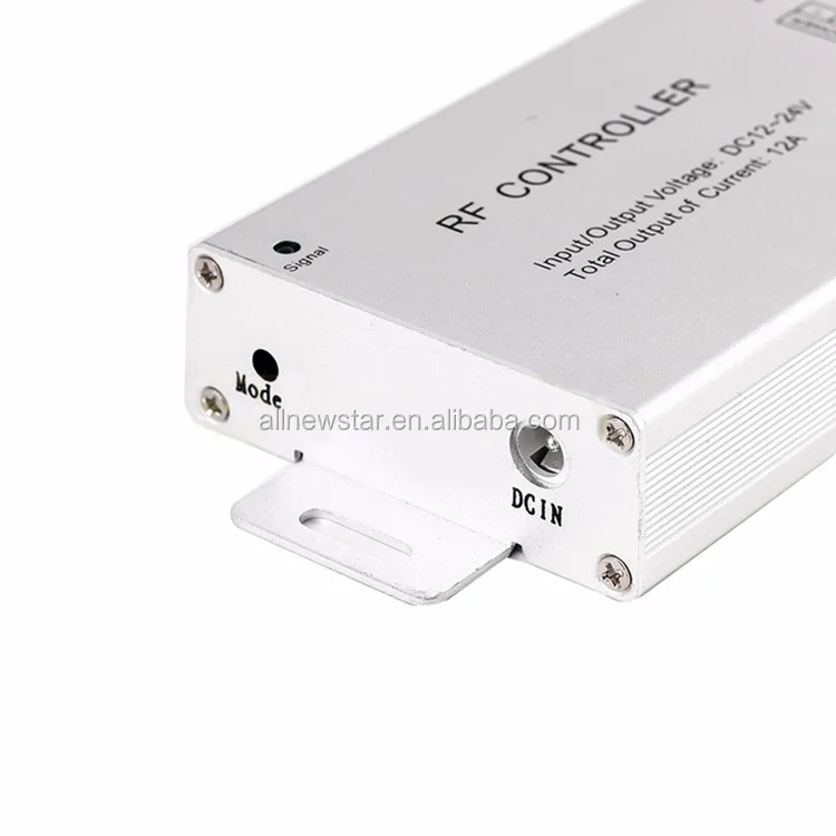 CE ROHS Led Strip Controller Wireless 12A RF RGB Remote 4Keys Controller for 5050 3528 LED Strip Light
