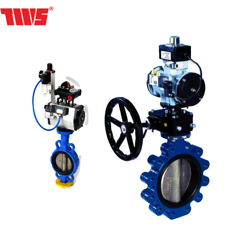 Casting butterfly Valve 20 Series with Double Regulating Pneumatic for Water Oil Gas Application