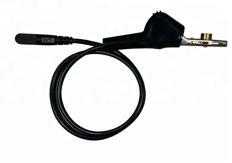 19-Inch Right Angle Test Lead with Alligator Clip Bed of Nails to Banana Plug Male Product Category Alligator Clips