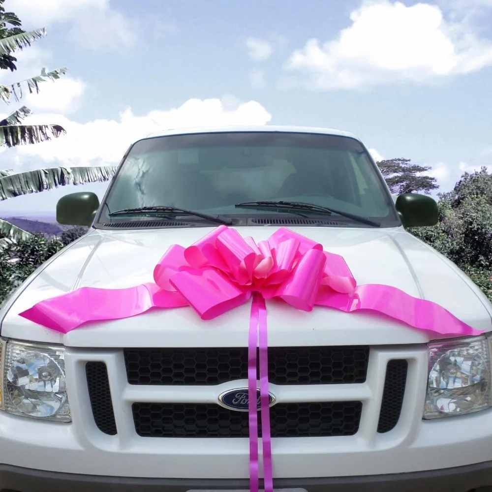 Bling Big Car Bow Giant New Gift Red Bow – Carsoda