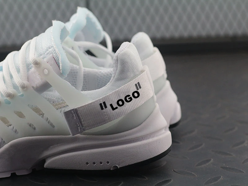 Custom Never off Color Brand Design Running Shoes,  White and Black High Quality Sneakers