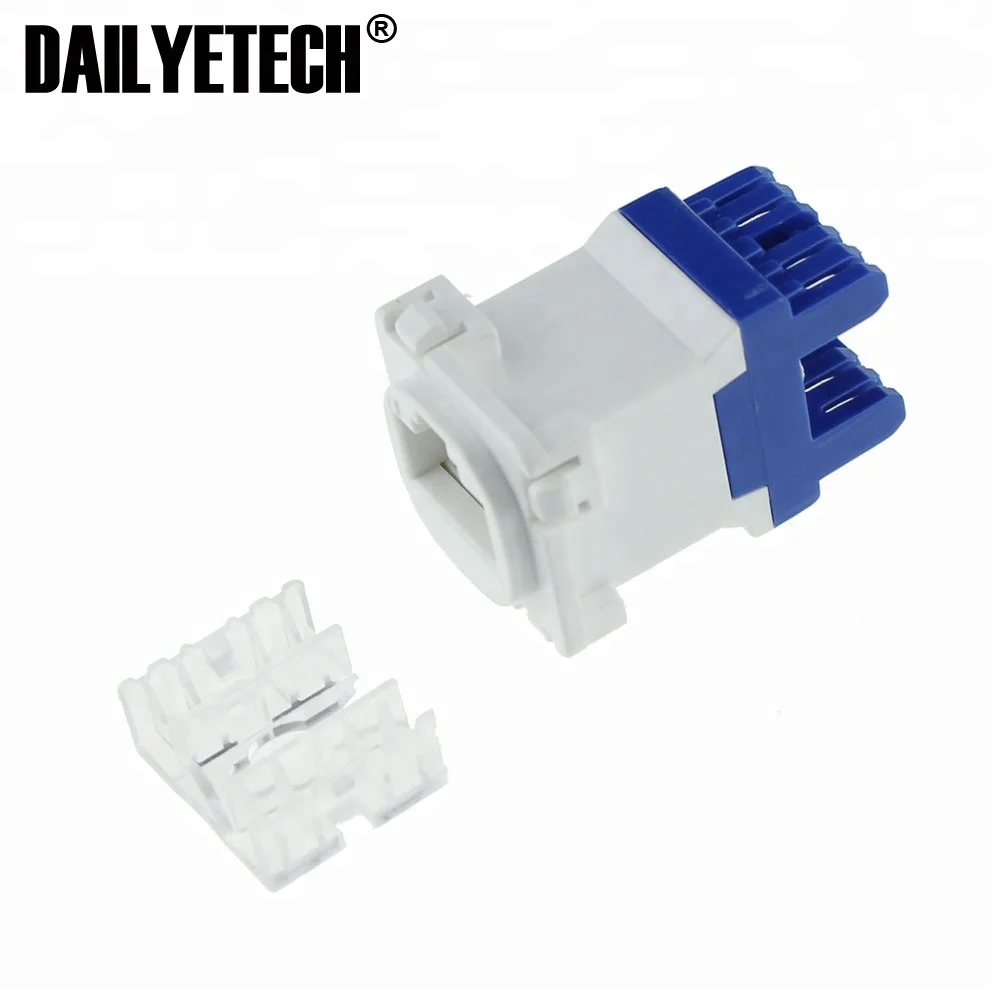 CAT6 RJ45 8P8C сетевой LAN разъем для передачи данных Mech вставной разъем от dailyetech