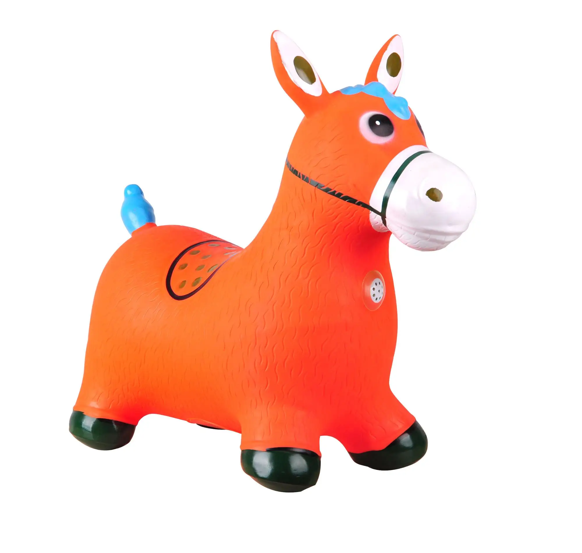 Pvc Jumping Donkey Animal Kids Safety Inflatable Hopper Toy Horse Outdoor