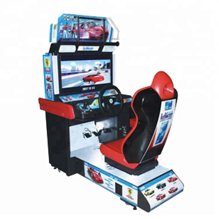 32 Inch Racing Arcade Game Machine Simulation Racing Game City Indoor Racing Game Console